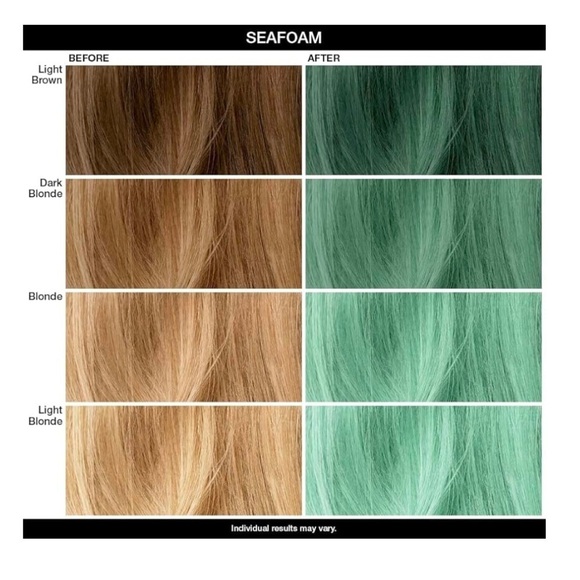 IGK Seafoam Pale Teal Color Depositing Conditioning Hair Mask Full Size 6 Oz NWT - Picture 2 of 14